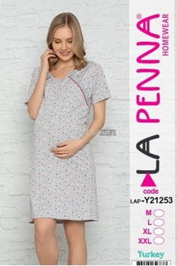 Koszule nocne dla kobiet w ciąży (M-2XL) LAP-21253Y