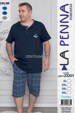 Piżama męska (XL-4XL) LAP-23251Y