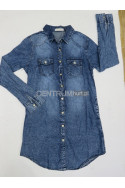 Koszula jeansowa damska (XS-XL) 5197