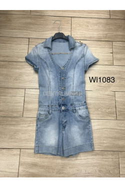 Kombinezon jeansowe damskie (34-42) WL1083