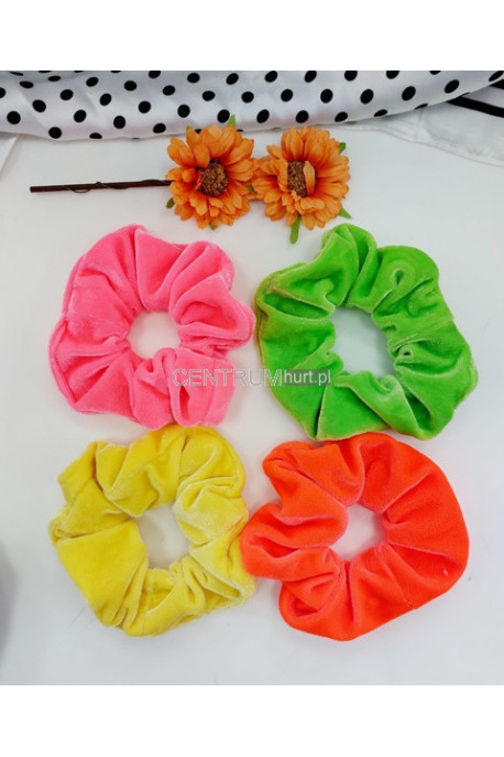 Gumki scrunchie damskie 4412