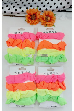 Gumki scrunchie damskie 4414