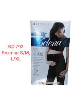 Rajstopy ciążowe 1200DEN (S/M-L/XL) 792