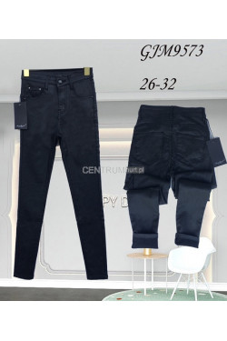 Spodnie skórzane damskie (26-32) GJM9573