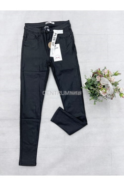 Spodnie skórzane damskie (34-42) Z557-1