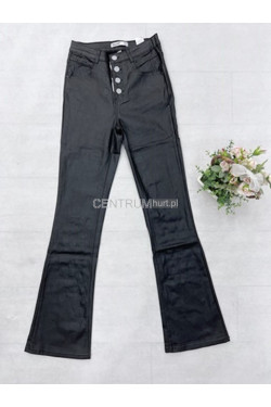 Spodnie skórzane damskie (34-42) C9201
