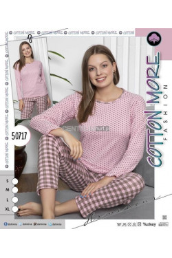 Piżama ciepło damska Turecka (S-XL) 50717