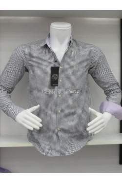 Koszula męska długi rękaw Turecka (M-3XL) 4536