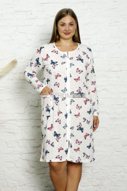 Koszula nocna damska Turecka (XL-4XL) 14032