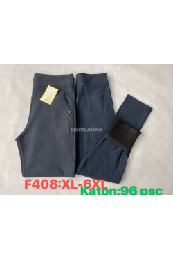Spodnie damskie (XL-6XL) F408