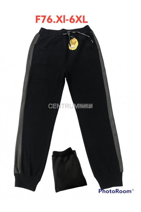 Spodnie skórzane damskie (XL-6XL) F