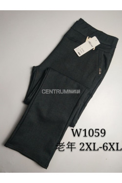 Spodnie damskie (2XL-6XL) W1059