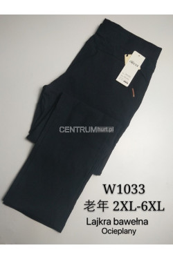 Spodnie damskie (2XL-6XL) W1033