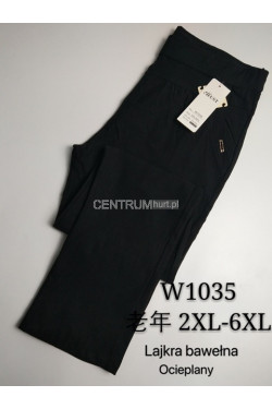 Spodnie damskie (2XL-6XL) W1035