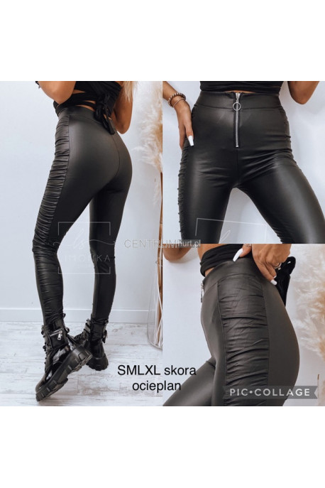 Spodnie skórzane damskie (S-XL) 48