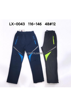 Spodnie chłopięce narciarskie (116-146) LX-0043