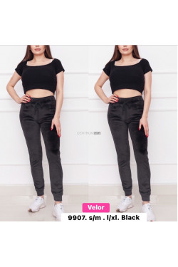 Spodnie damskie dresowe welur (S-XL) 9907