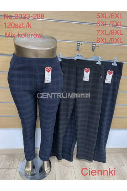 Spodnie damskie (5-9XL) 2023-288