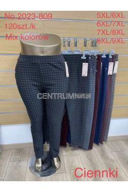 Spodnie damskie (5-9XL) 2023-809