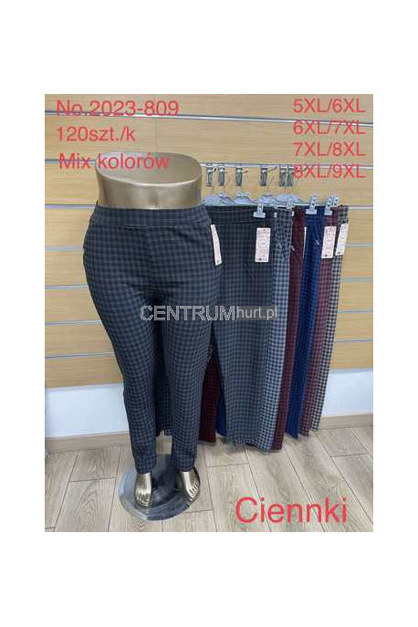 Spodnie damskie (5-9XL) 2023-298