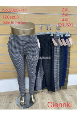 Spodnie damskie (2XL-6XL) 2023-741