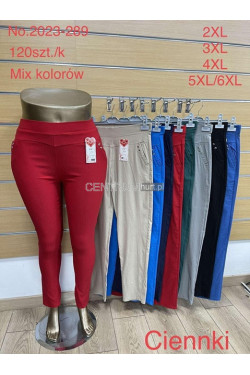 Spodnie damskie (2XL-6XL) 2023-289
