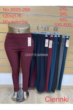 Spodnie damskie (2XL-6XL) 2023-269
