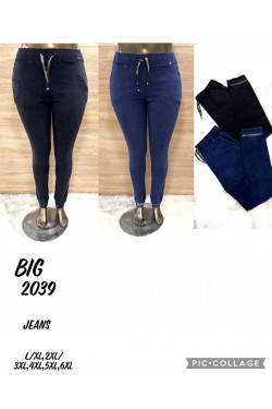 Spodnie damskie (XL-6XL) 2039