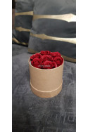 Flower box mydlane róże 1244