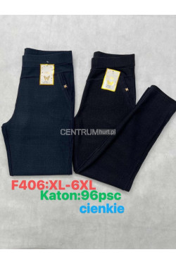 Spodnie damskie (XL-6XL) F4
