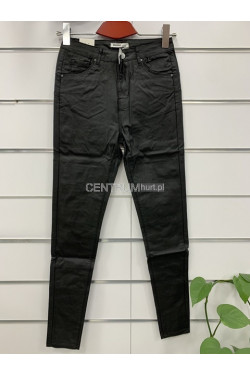 Spodnie skórzane damskie (34-42) DJ288