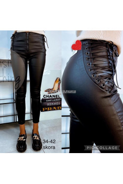 Spodnie skórzane damskie (34-42) 1644