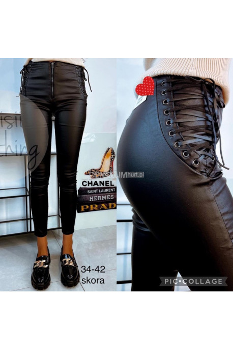 Spodnie skórzane damskie (34-42) 16