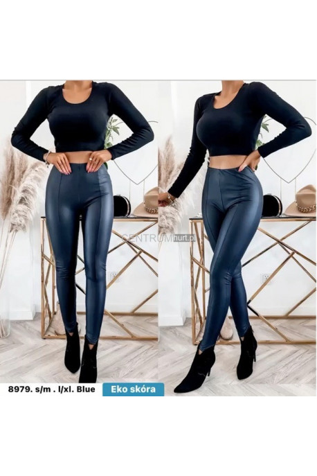 Spodnie skórzane damskie (S/M-L/XL) 1