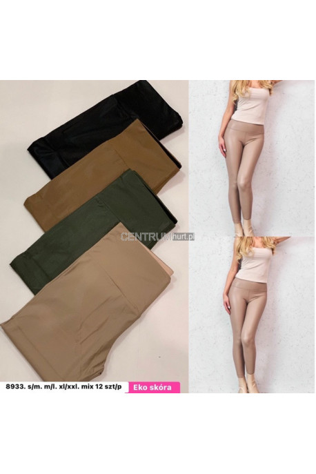 Spodnie skórzane damskie (S/M-L/XL) 1