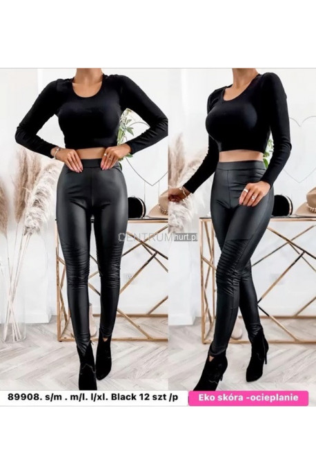 Spodnie skórzane damskie (S/M-L/XL) 1