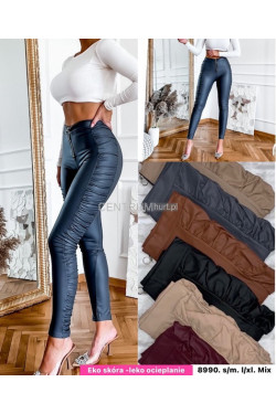 Spodnie skórzane damskie (S/M-L/XL) 8990