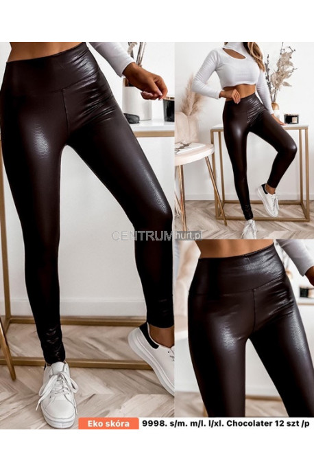 Spodnie skórzane damskie (S/M-L/XL) 1