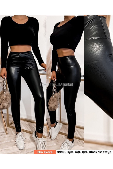 Spodnie skórzane damskie (S/M-L/XL) 1