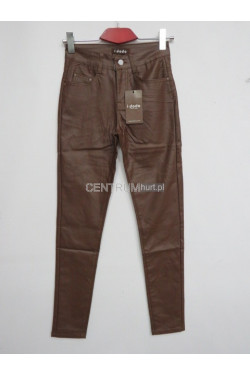 Spodnie skórzane damskie (S-2XL) 8501-4