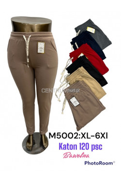 Spodnie damskie (XL-6XL) M5002