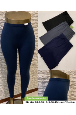 Leginsy damskie bambusowe (8XL-11XL) 88-9-68