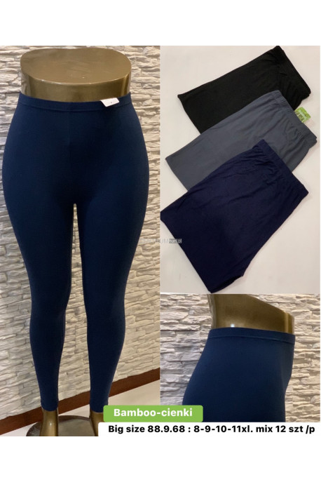Leginsy damskie bambusowe (8XL-11XL) 88-9-75