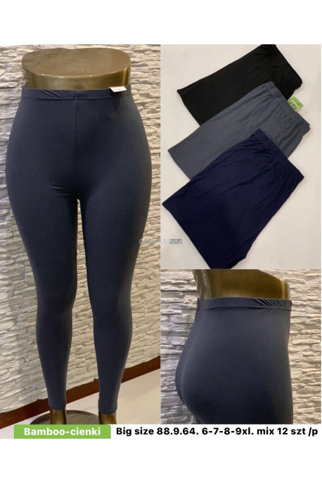 Leginsy damskie bambusowe (8XL-11XL) 88-9-76