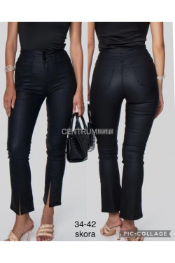 Spodnie skórzane damskie (34-42) 4374