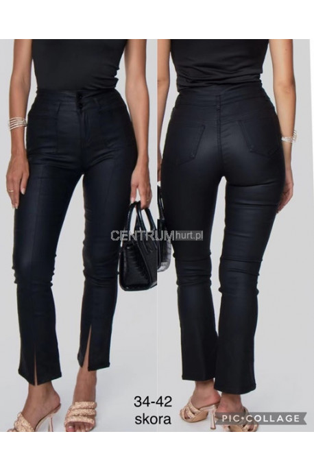 Spodnie skórzane damskie (34-42) 43