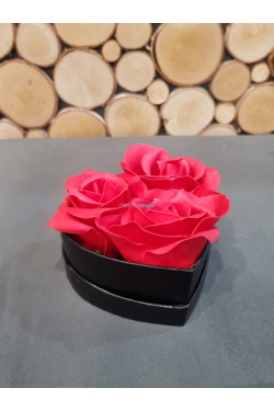 Flower box mydlane róże 3004