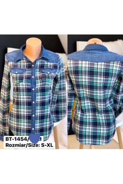 Koszula jeansowe damskie (S-XL) BT-1454