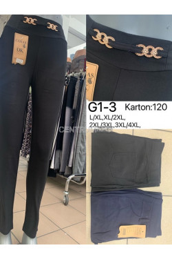 Spodnie damskie (L-4XL) G1-3