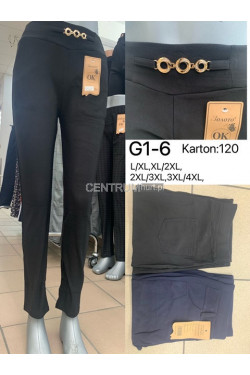 Spodnie damskie (L-4XL) G1-6